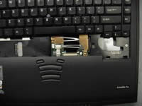 Remove laptop keyboard