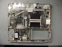 Removing system board from laptop